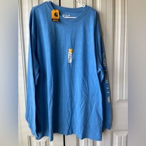 NWT Blue Carhartt Long Sleeve